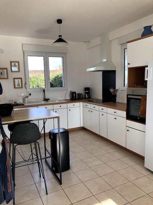 Grande Maison Chaleureuse Avec Vue Mer Imprenable Criel-sur-Mer Eksteriør billede