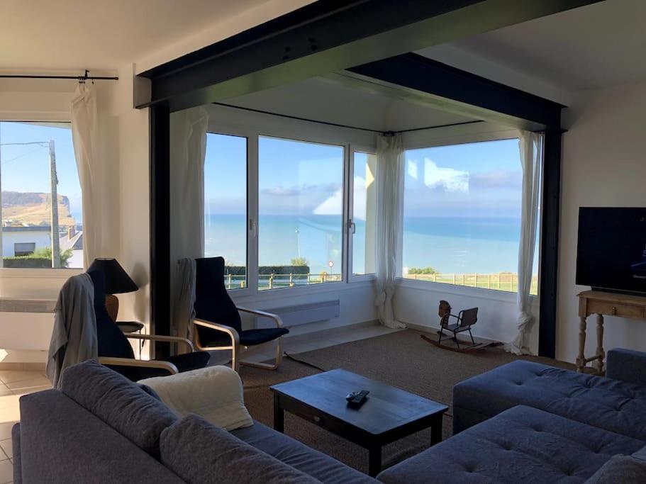 Grande Maison Chaleureuse Avec Vue Mer Imprenable Criel-sur-Mer Eksteriør billede